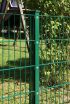 Ograjni steber David A - cinkano ali barvano: barvano zeleno, za višino ograje v cm: 103, dolžina v cm: 150, pritrdilne točke: 6