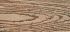 Zakljucek za deske za terase iz WPC - dolžin: 2900 mm, prerez: 50 x 15 mm, barva: WPC lesni videz temno rjava