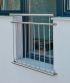 Francoski balkon „Classic“ - dolžina cm: 115, barva: Classic leg. jeklu