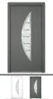 Vhodna vrata Alu Pro - Luna - 1100 x 2100 mm (širina x višina)
