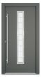 Vhodna vrata Alu Pro - Venus - 1100 x 2100 mm (š x v) - Barva: antracit, odpiranje znotraj: levo po DIN-u