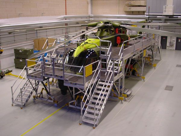 Vzdrževalne ploščadi za helikopterje