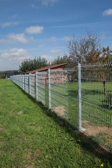 Ograjno polje Emu PRO 5/5 mm - pocinkano/bravano : pocinkano,  Višina : 103 cm,  dolžina : 250 cm,   prečni ojačitvi : 2