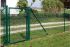 Pletena mrežna ograja Dingo, prašno barvana zeleno - Višina: 1000 mm,  Okenca: 50 mm