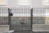 Okrasna ograja Richmond - višina: 110 cm,  svetle širina: 137 cm,  prašno barvano: antracit