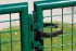 Ograjna vrata Dingo 2-krilna -Dimenzije (višina x širina): 175 x 300 cm, izvedba: prevlečeno zeleno