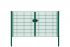 Vrata-žična rešetka David 2 - krilna 271 cm široka - cinkano ali barvano: barvano zeleno, višina v cm: 143, širina v cm: 271, Teža v kg: 53,77