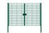 Vrata-žična rešetka David 2 - krilna 271 cm široka - cinkano ali barvano: barvano zeleno, višina v cm: 183, širina v cm: 271, Teža v kg: 66,6