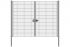 Vrata-žična rešetka David 2 - krilna 271 cm široka - cinkano ali barvano: cinkano, višina v cm: 203, širina v cm: 271, Teža v kg: 72,82
