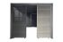 Stranska stena za pergolo Dallas - barva: sivo aluminijasta, višina: 2300 mm, širina: 980 mm