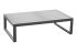 kavna mizica 2-sed Lisbon iz aluminija - barva: sivi aluminij, mere: 1180 x 690 x 320 mm