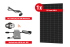 Balkonska elektrarna Power Plus Max - 400 Wp