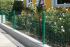 Okrasna ograja Barcelona – 251 cm dolžina - cinkano ali barvano: barvano zeleno, višina v cm: 103, dolžina v cm: 251