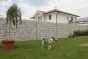 Mreže za gabionske stene - debelina: 8/6/8, Višina v cm: 103, dolžina v cm: 251, pocinkano ali antracit: Prašno barvano antracit