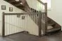 Lesene stopnice s stranicami Nizza
