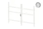 Okvir za vrata iz aluminija-brez polnila - 2-krilna (profil: 63 mm) - višina krila: 1440-2000 mm, naslon: desno, barva: bela
