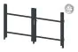 Okvir za vrata iz aluminija-brez polnila - 2-krilna (profil: 63 mm) - višina krila: 940-1500 mm, naslon: levo, barva: antracit