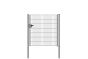 Vrata-žična rešetka David 1 - krilna, 137 cm široka - višina v cm: 143, širina v cm: 137, cinkano ali barvano: cinkano