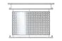 Francoski balkon „Horbart“ - dolžina cm: 139
