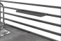 Zunanja kuhinja iz aluminija – dodatna odlagalna polica, širina: 400 mm, globina: 120 mm, višina: 20 mm