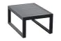 stranska miza Lissabon iz aluminija - barva: antracit, mere: 690 x 500 x 320 mm