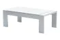 kavna mizica London iz aluminija - barva: bela, mere: 1100 x 600 x 400 mm