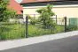 Okrasna ograja Rom – 251 cm dolžina - cinkano ali barvano: barvano antracit, višina v cm: 123, dolžina v cm: 251
