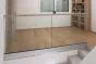 Steklena ograja čelna montaža - eloksiran aluminij -  Izvedba: za predhodno montažo, za debelino stekla: 20,76-21,52 mm, dolžina: 3 m