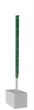 Ograjni steber David A - cinkano ali barvano: barvano zeleno, za višino ograje v cm: 63, dolžina v cm: 110, pritrdilne točke: 4