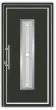 Vhodna vrata iz alu - Alu Star 3 antracit - 1100 x 2100 mm (š x v), odpiranje znotraj: levo