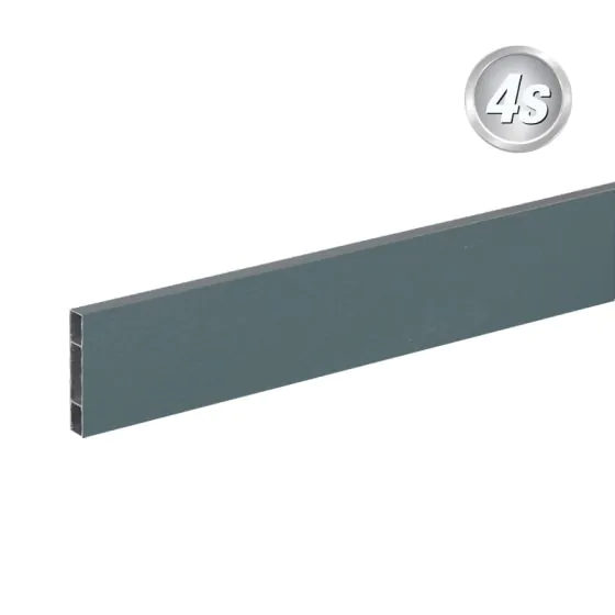 Alu prečne deske - 120 x 20 mm - barva: antracit, dolžina: 100 cm, višina: 12 cm