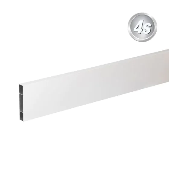 Alu prečne deske - 120 x 20 mm - barva: siva, dolžina: 250 cm, višina: 12 cm