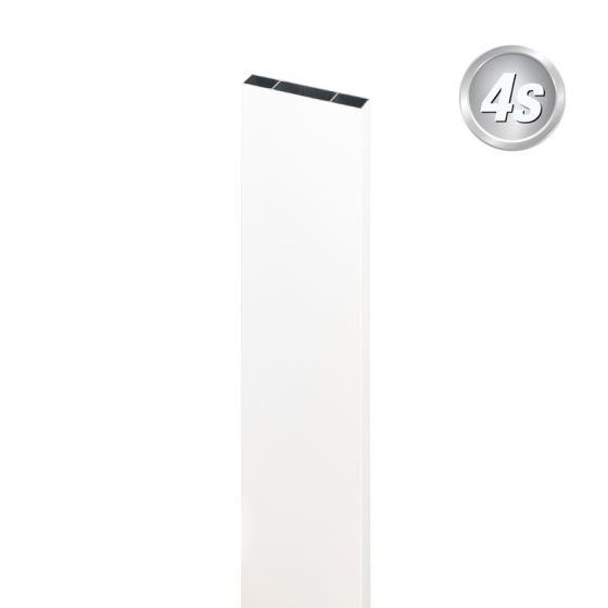 Alu prečne deske - 120 x 20 mm - barva: bela, dolžina: 300 cm, višina: 12 cm