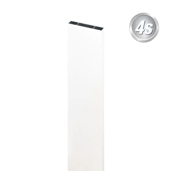 Alu prečne deske - 120 x 20 mm - barva: bela, dolžina: 300 cm, višina: 12 cm