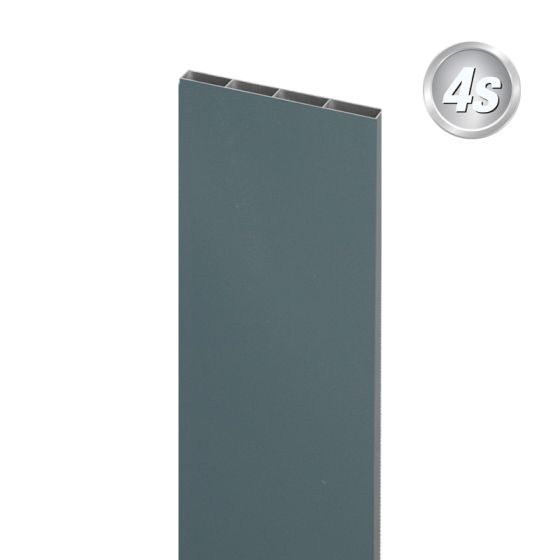 Alu prečne deske - 200 x 20 mm - barva: antracit, dolžina: 250 cm, višina: 20 cm