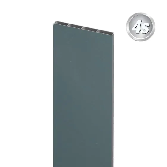 Alu prečne deske - 200 x 20 mm - barva: antracit, dolžina: 100 cm, višina: 20 cm