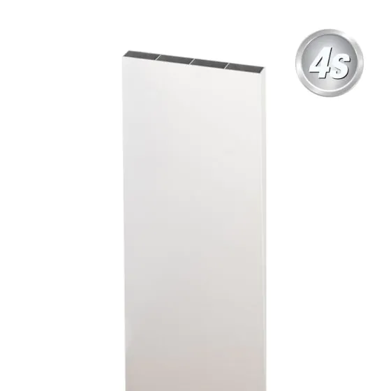 Alu prečne deske - 200 x 20 mm - barva: siva, dolžina: 100 cm, višina: 20 cm