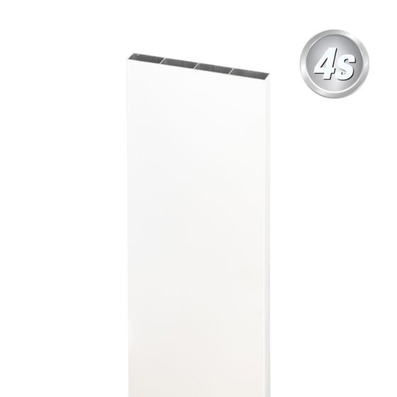 Alu prečne deske - 200 x 20 mm - barva: bela, dolžina: 300 cm, višina: 20 cm