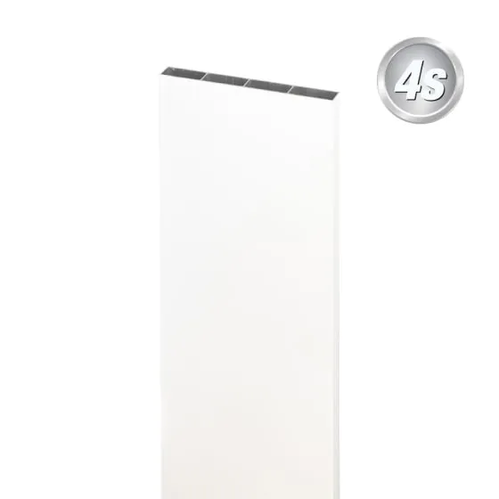 Alu prečne deske - 200 x 20 mm - barva: bela, dolžina: 100 cm, višina: 20 cm