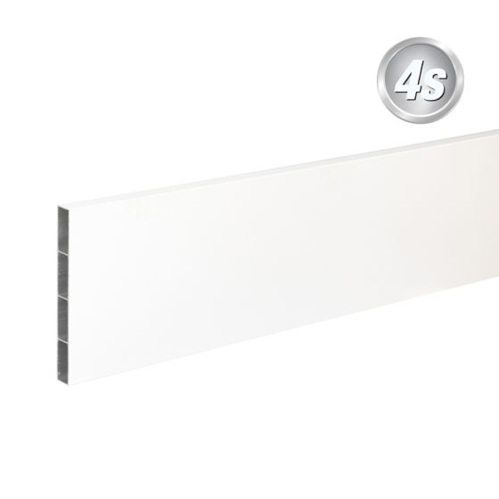 Alu prečne deske - 200 x 20 mm - barva: bela, dolžina: 100 cm, višina: 20 cm