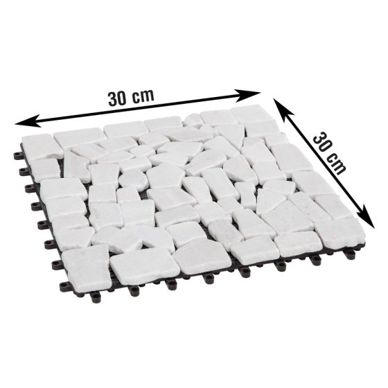 ploščice za terase kamen Kitzbühl - prerez: 300 x 300 mm