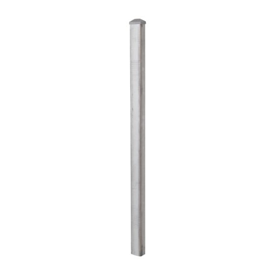 Ograjni stebri cinkani - model Objekt PDO - dolžina v cm: 240