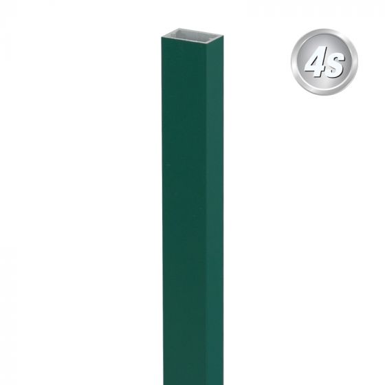 Alu palice 30 x 20 mm - barva: zelena, dolžina: 100 cm, višina: 3 cm