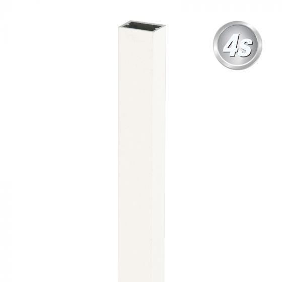 Alu palice 30 x 20 mm - barva: bela, dolžina: 100 cm, višina: 3 cm