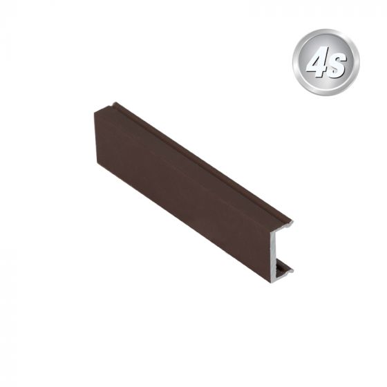 Alu distančniki - barva: čokoladno rjava, dolžina: 11 cm
