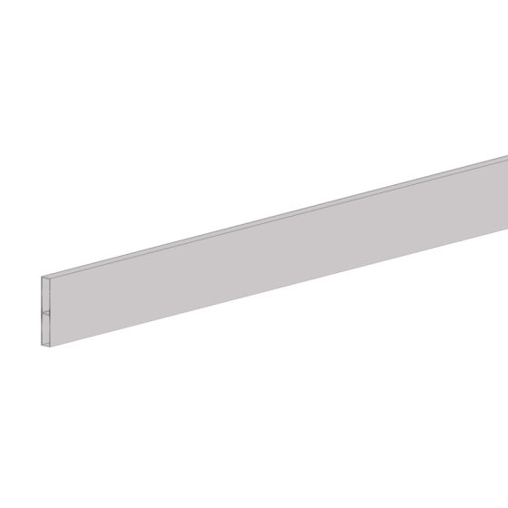 Alu prečne deske - 80 x 20 mm