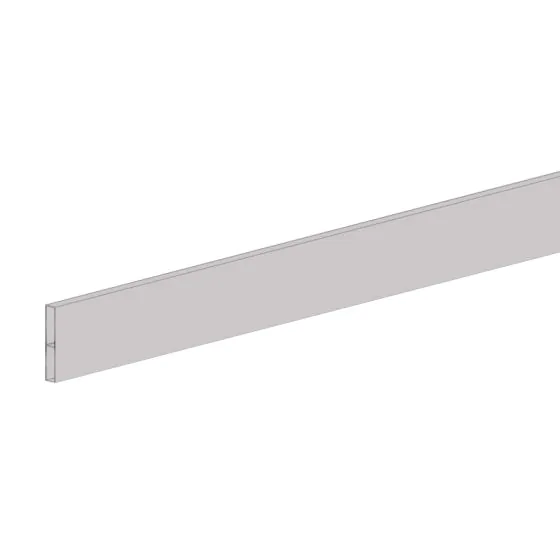 Alu prečne deske - 80 x 20 mm