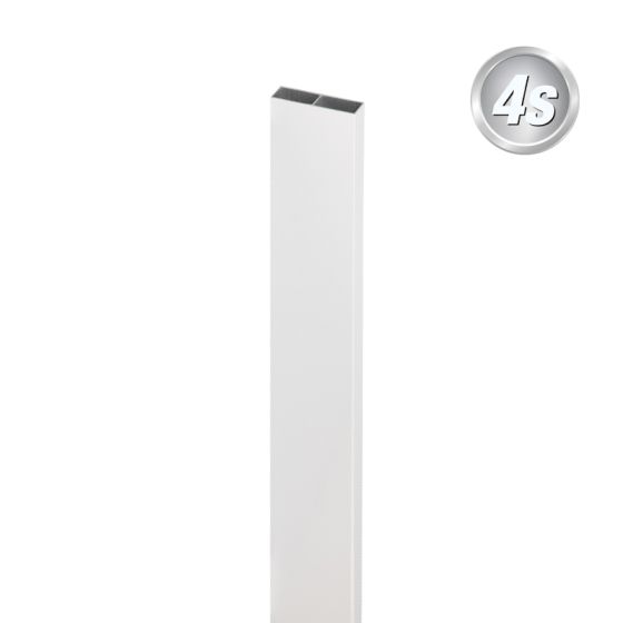Alu prečne deske - 80 x 20 mm - barva: siva, dolžina: 300 cm, višina: 8 cm