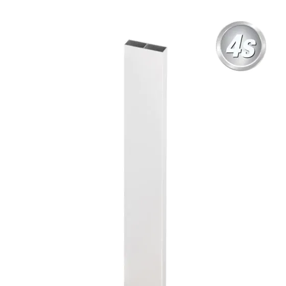 Alu prečne deske - 80 x 20 mm - barva: siva, dolžina: 300 cm, višina: 8 cm