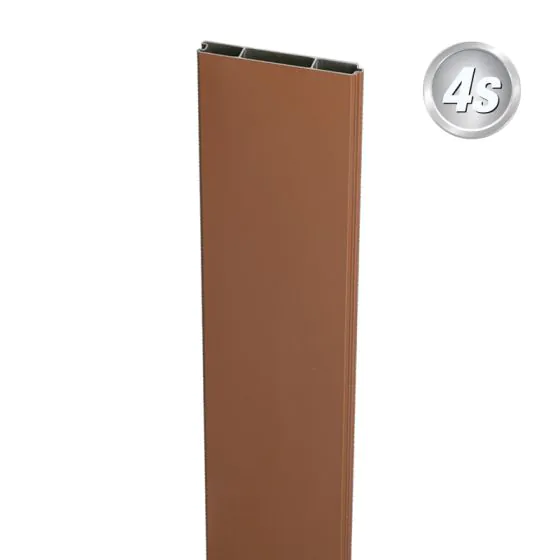 Profil utor-pero 20 mm - barva: rjava, dolžina: 300 cm: 